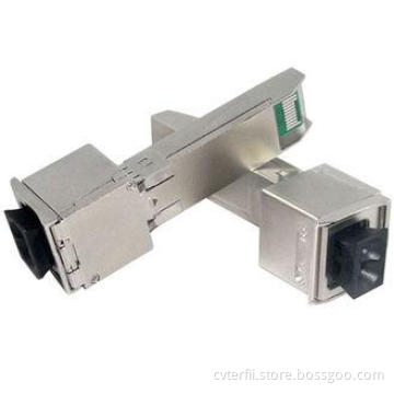 155Mbps NRZ 100M Plastic Optic Fiber SFP AC / AC Electrical